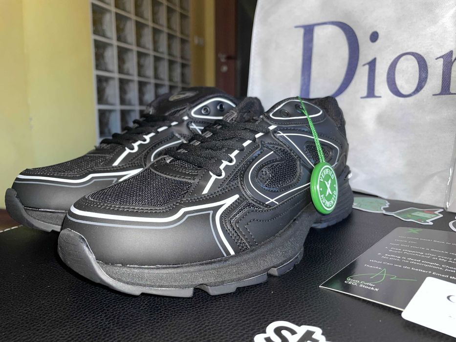 Dior B30 Triple Black (reflective) (40-46)