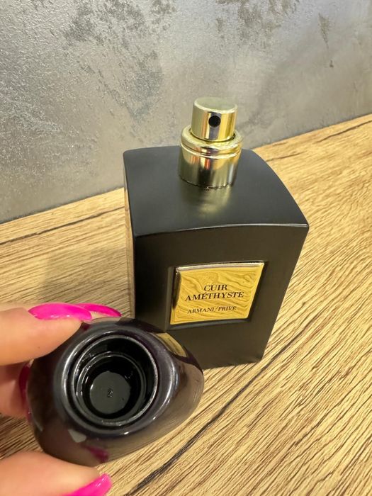 Armani Privé Cuir Amethyste EDP 100ml, nou, 100% original, batch code
