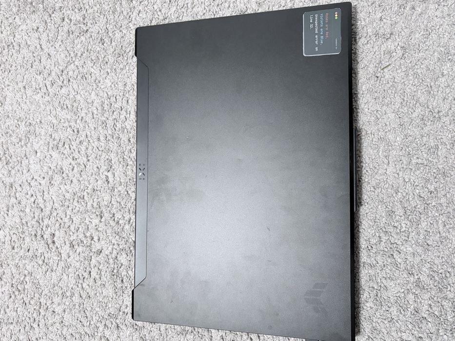 ASUS TUF Dash F15, Intel i5 12450H, RTX 3050, 32gb RAM, 1.5tb SSD.