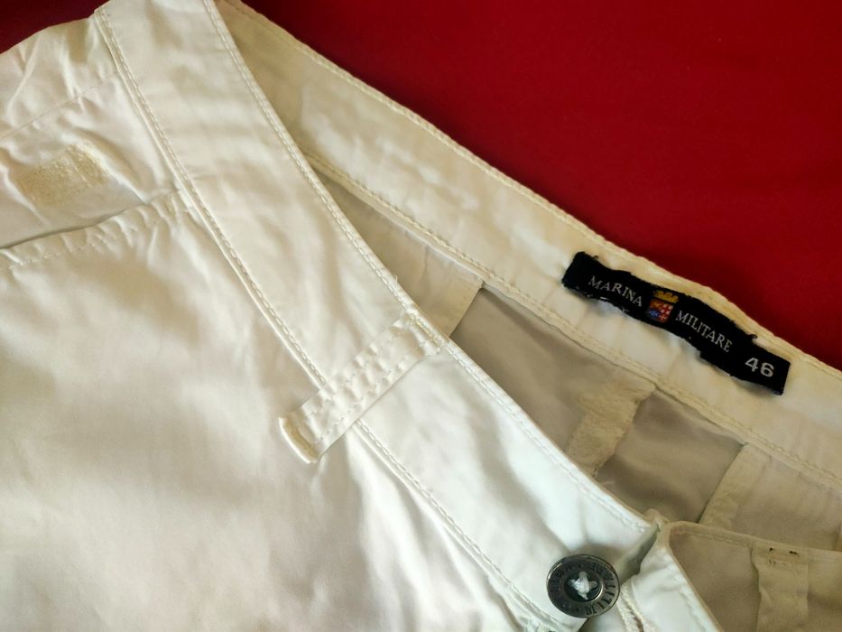 Pantaloni dama albi L