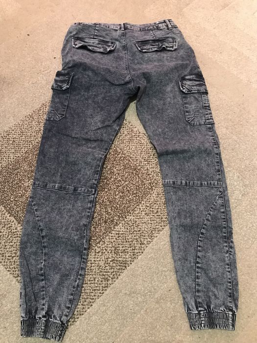 Мъжки дънков карго панталон