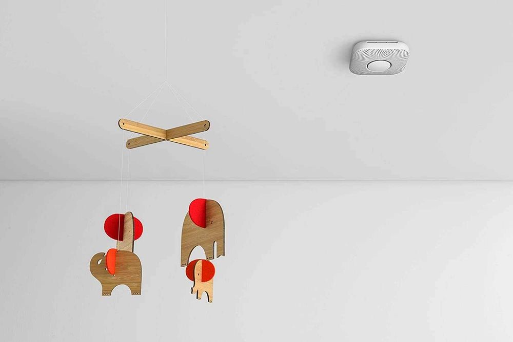 Senzor de CO & Fum Nest Protect,Google Nest,pe baterii,Wi-Fi ,sigilat