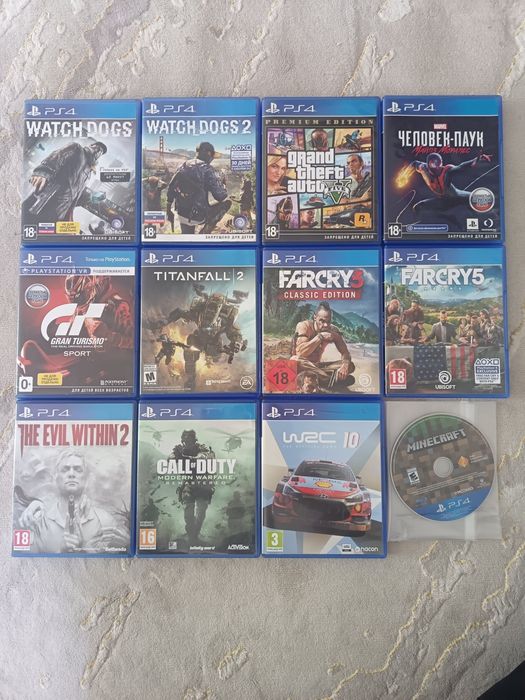 Продажа - диски на PlayStation 4 / 5