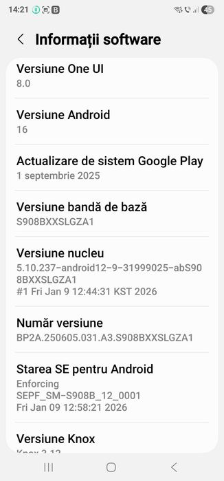 Samsung Galaxy S22 Ultra 256/12 GB IMPECABIL – Prim proprietar