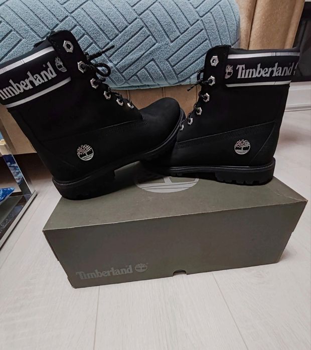 Ghete Timberland piele