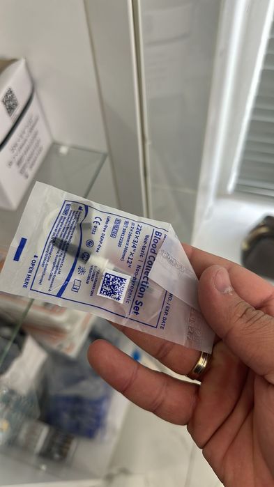 Одноразовая. Стерильная игла "бабочка "