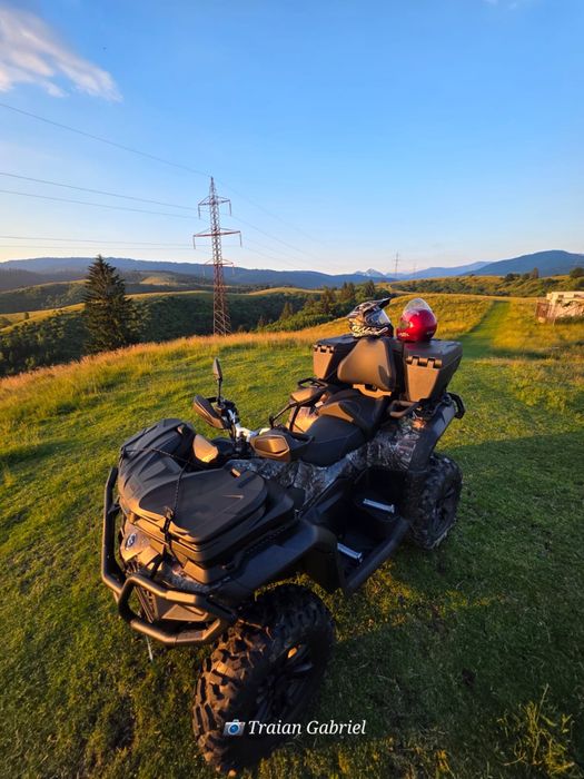 Atv CF 1000 x10 inmatriculat nr negru