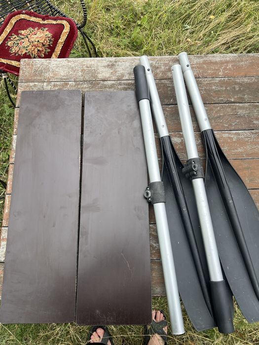 лодка с накидным электромотором