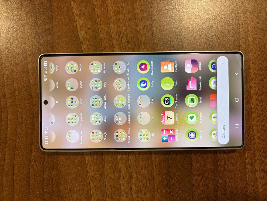 Vand S25 Ultra Titanium  WhiteSilver 256 Gb ,12 Gb Ram cu garantie emag pana 09.2027