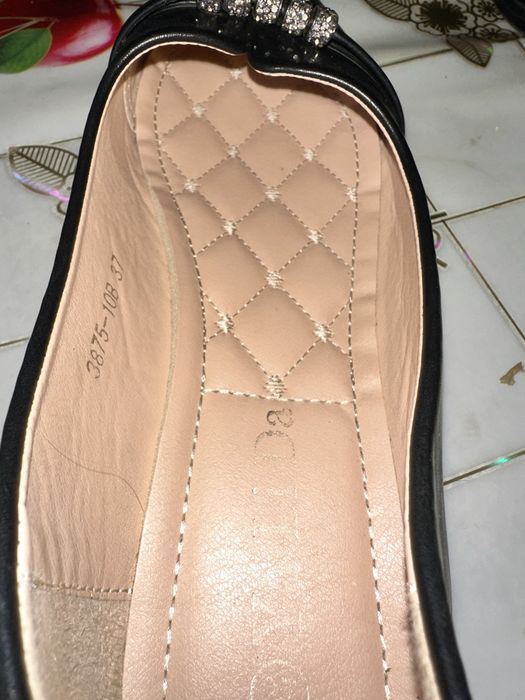 Балетки черные 37 р