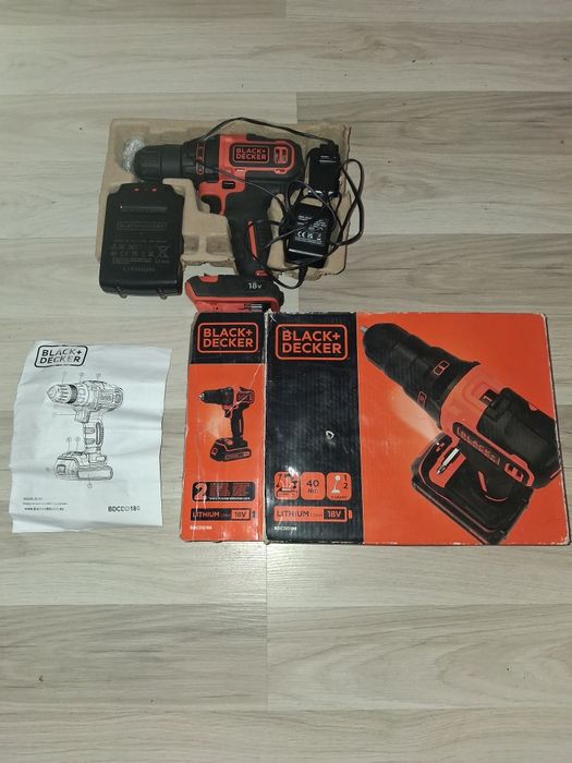 Винтоверт Black decker