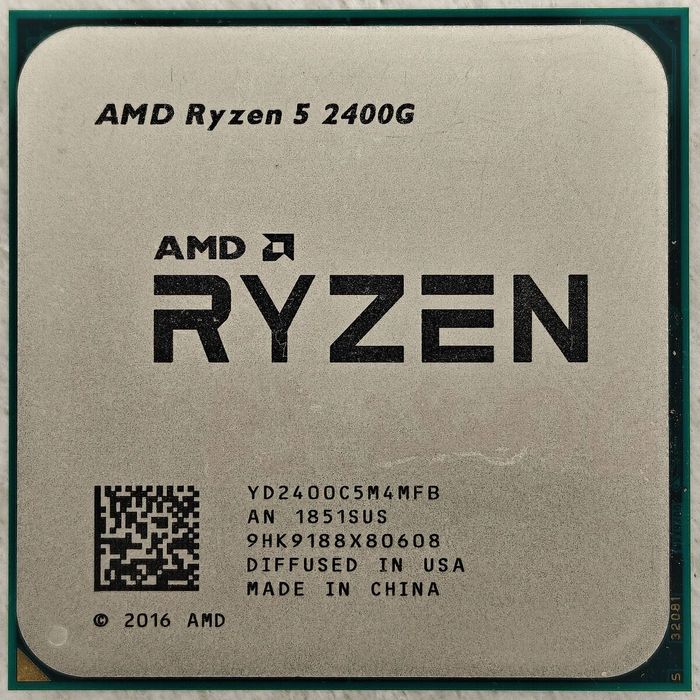 Процессор amd Ryzen 5 2400g