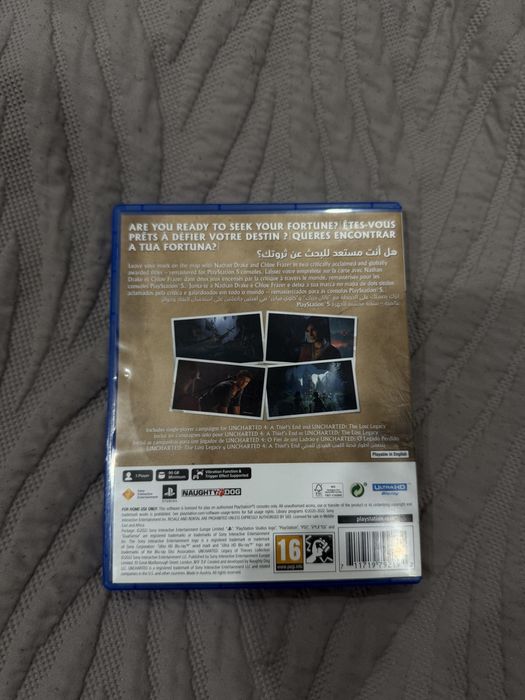 Продам игру на диске для ps5 UNCHARTED