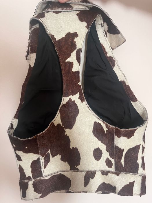 Vestă din piele de vacă