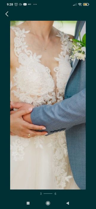 Сватбена рокля + Воал