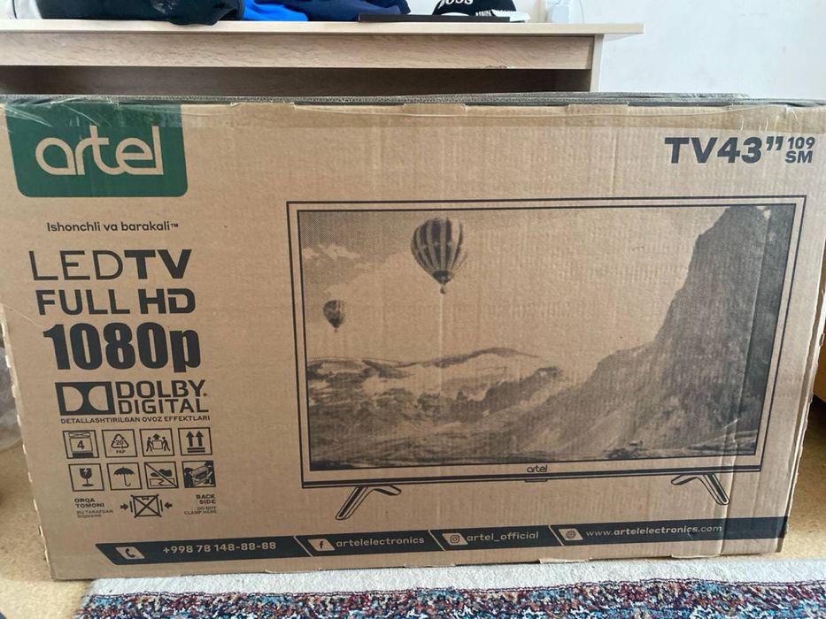 Artel televizor garantiyali