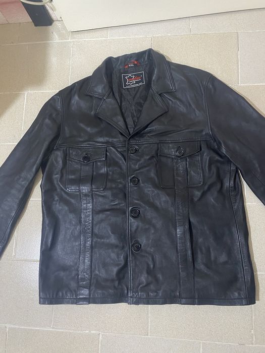 Кожено яке естествена кожа  3ХЛ