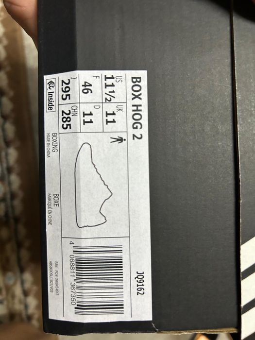 Боксерки Adidas Box Hog 2 White