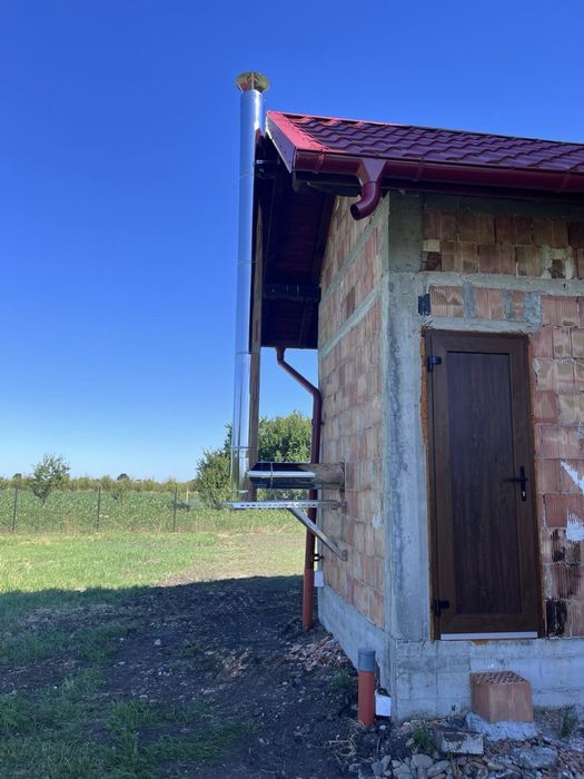 Horn de inox termo Coș de fum izolat diametru 120-250