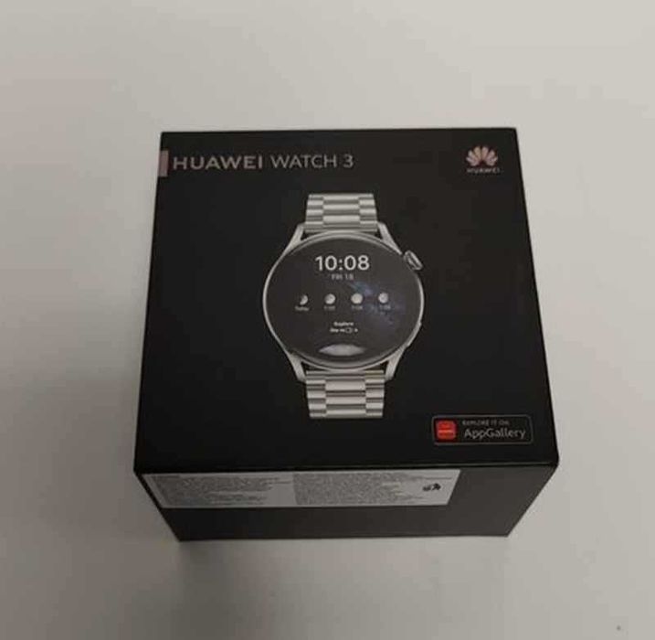 Smartwatch Huawei Watch 3 46mm eSIM Stainless Steel Strap Nou Sigilat