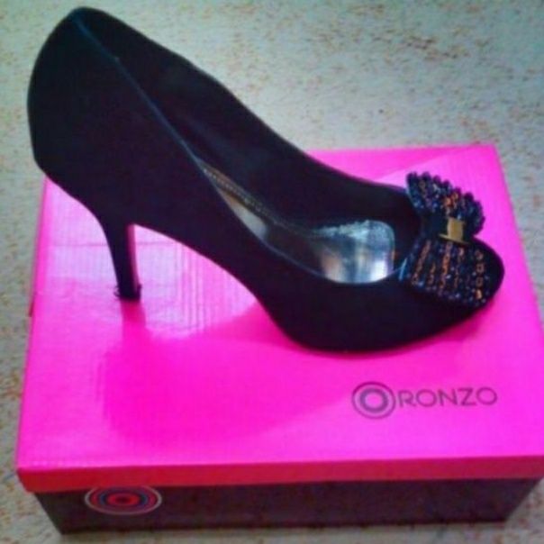 Замшевые   туфли