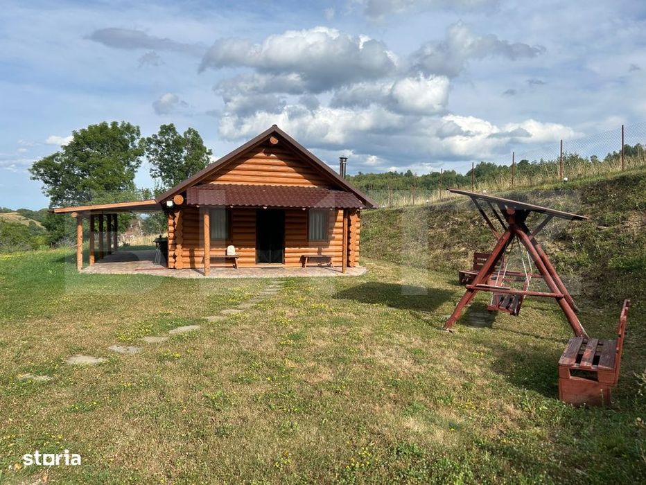 Cabana din busteni - refugiu ideal in mijlocul naturii