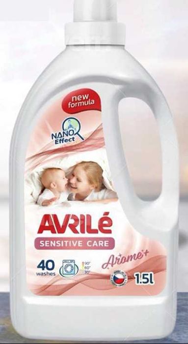 Гипоаллергенный гель для стирки Avrile Sensitive AROMA+