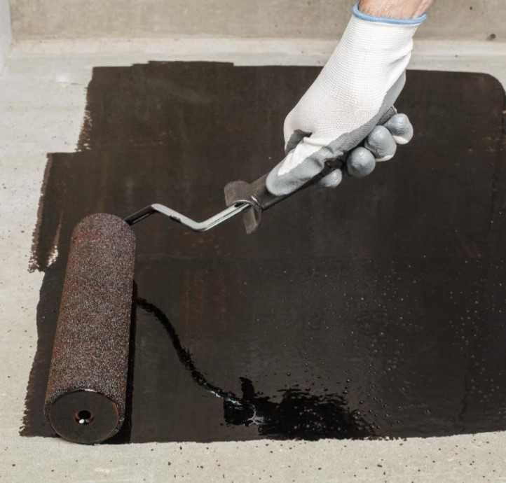 Жидкая резина TREFF Гидроизоляция Однокомпонентная Битумно-каучуковая