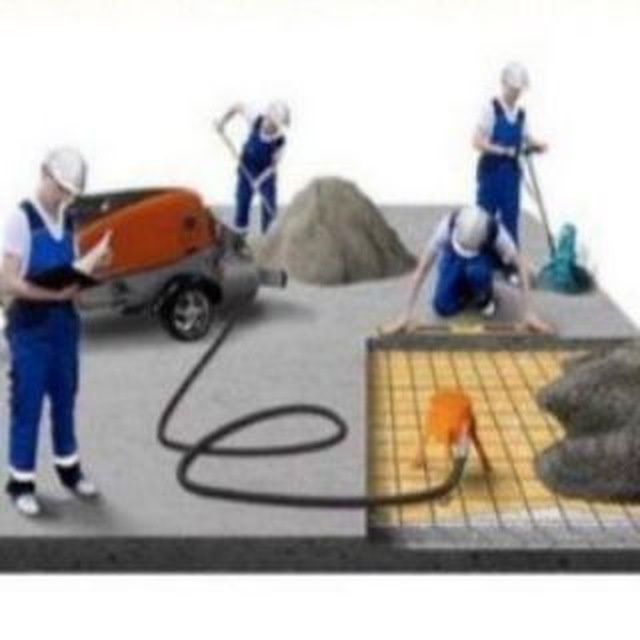 Сухой стяжка хизмати