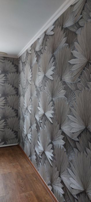 Клею ОБОИ. Ламинат. Плинтус.