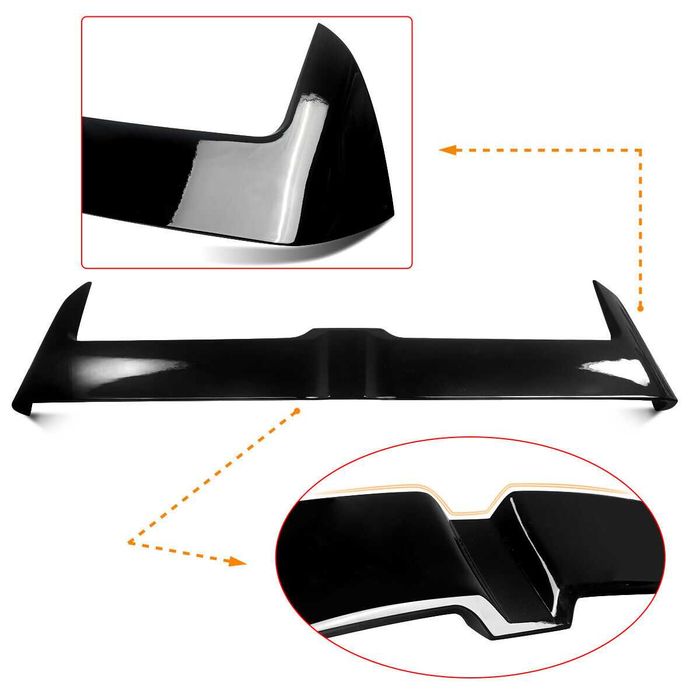 Спойлер за задно стъкло , VW Golf-8 Черен Лак