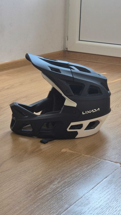 Cască Full Face MTB Lixada Mărimea L (59–61 cm) – Ușoară și Ventilată