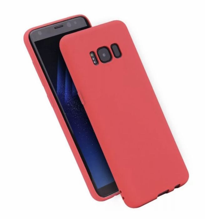 Husa Slim Silicon Interior Catifea Fina - Samsung S8 S9 S10 Plus