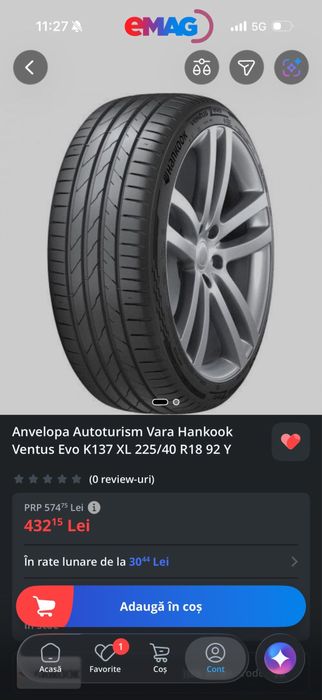 Jante OZ Racing 18”