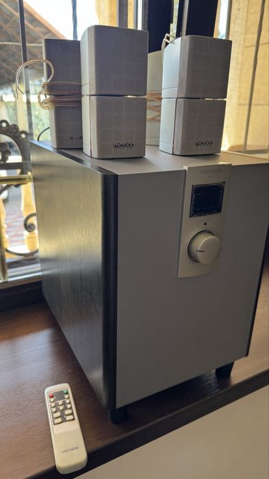 Microlab 4 калонки +сапбуфер