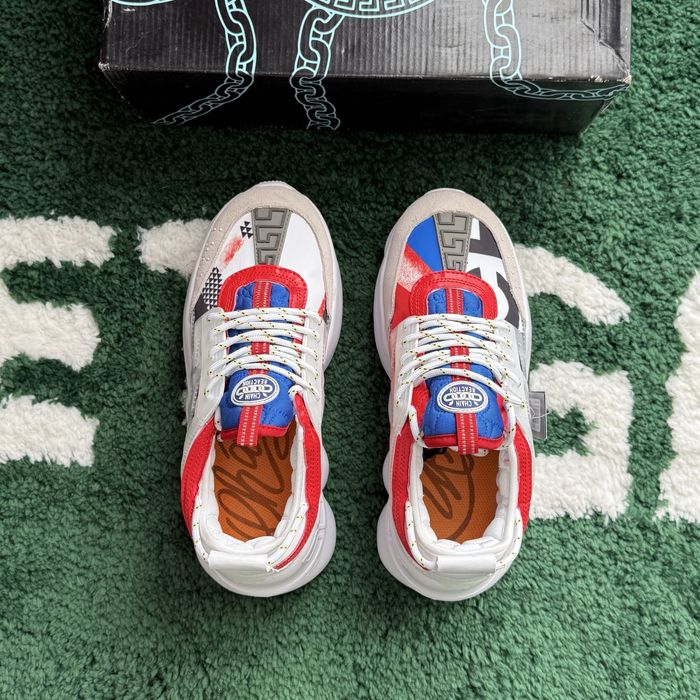 Versace Chain Reaction 42 Alb - Multiolor / Medusa