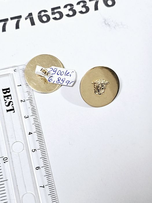 Vand cercei din aur 14 k 6.89 g cod 574