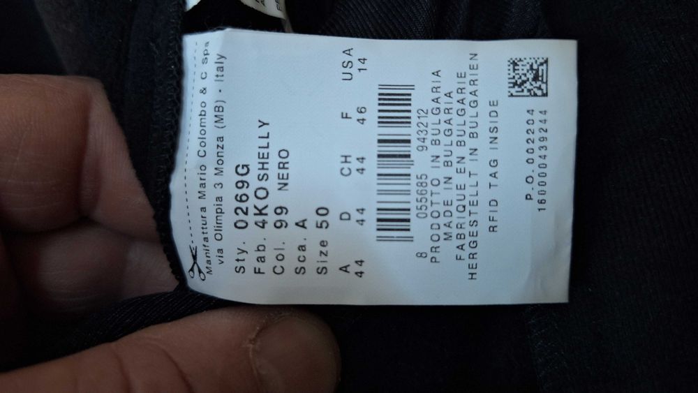 Pantalni ski Colmar, purtati o singura data cu dimensiunile: