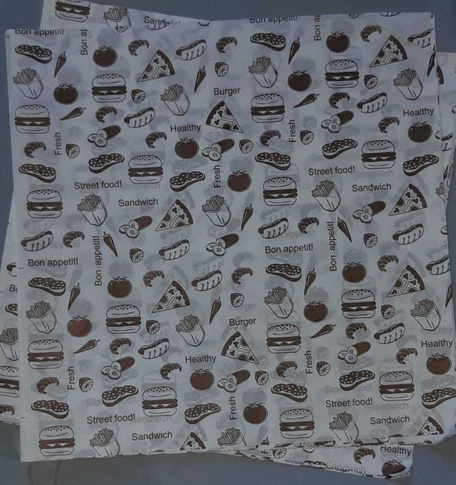 Лаваш ва донар учун упаковкалар лист