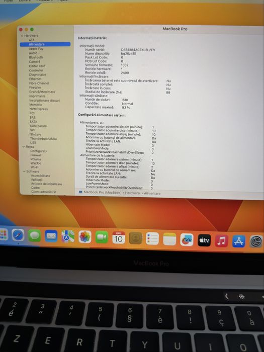 Apple MacBook Pro 13” M1 2020, 8GB RAM, 256GB SSD