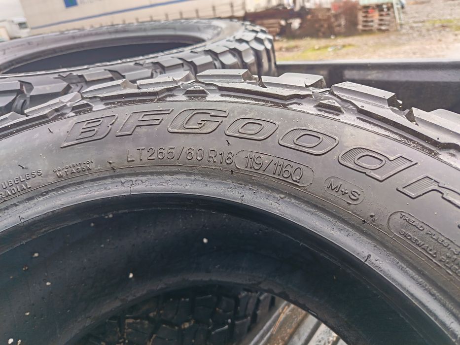 bfgoodrich baja champion 265 60 18 mud terrain