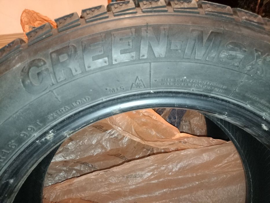 Шины зима пробег 10тыс.