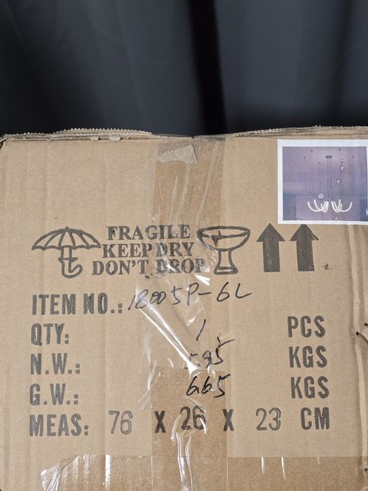 LED Полилей SIA 18005P-6L / 2 Броя Чисто нови