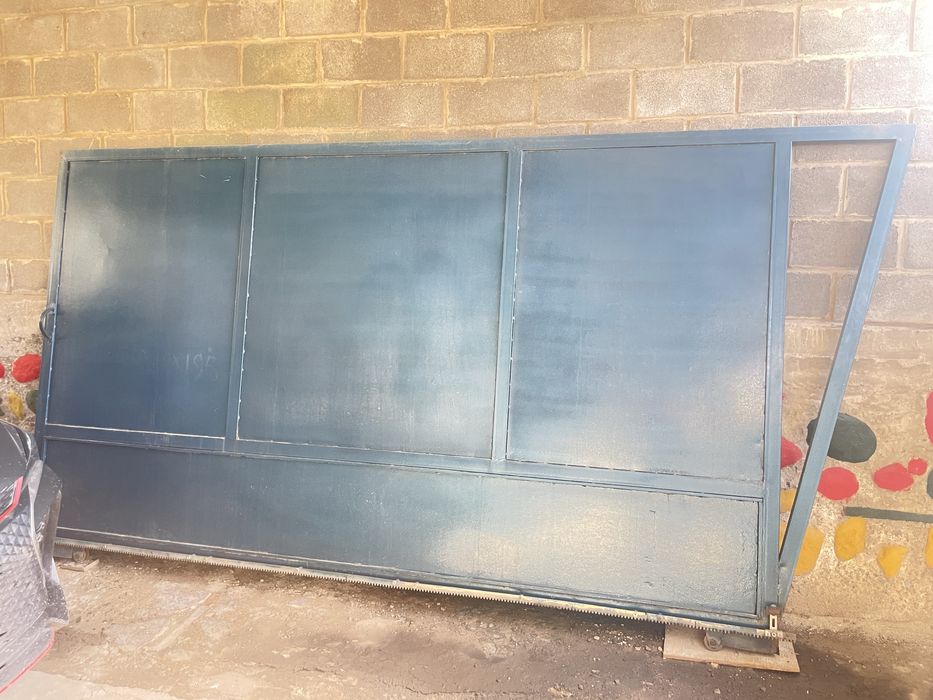 Ворота откатные б/у