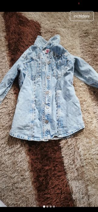 Geaca de blugi fata de 6 ani