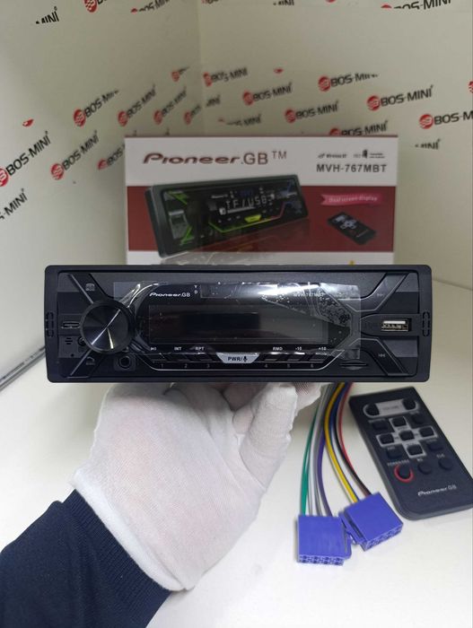 Magnitafon 767 BT Bluetooth Radio,USB, AUX, Rangi o'zgaradi
