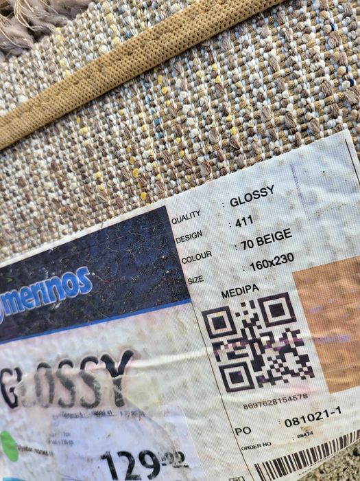 covor  maro shaggy fir lung ,covor LUX