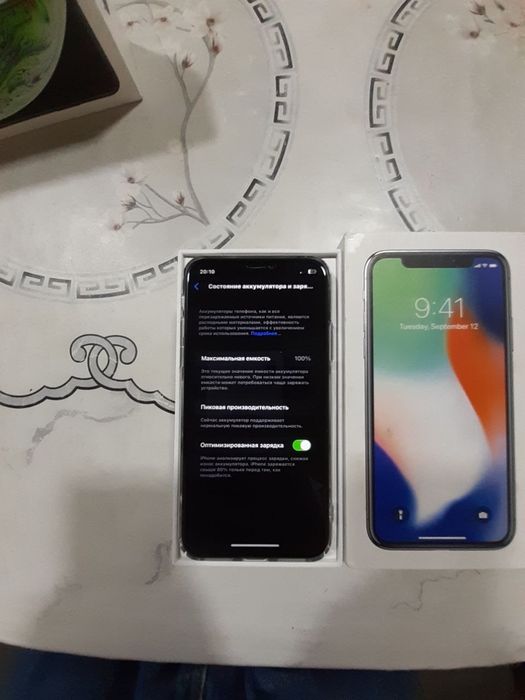 iPhone X Black  64GB qiz bola ishlatgan