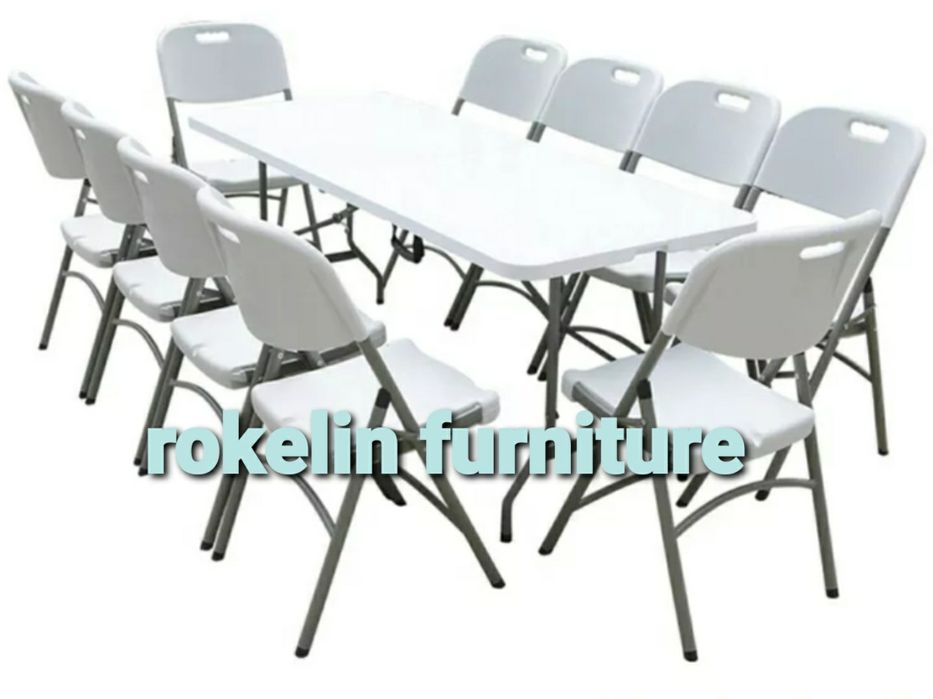 Firma vinde minim 10 mese pliabile rectangulare Hdpe comanda minim 10