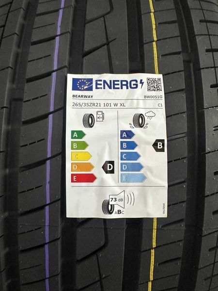 Нови Летни Гуми BEARWAY BW668 265/35R21 101W XL Нов DOT